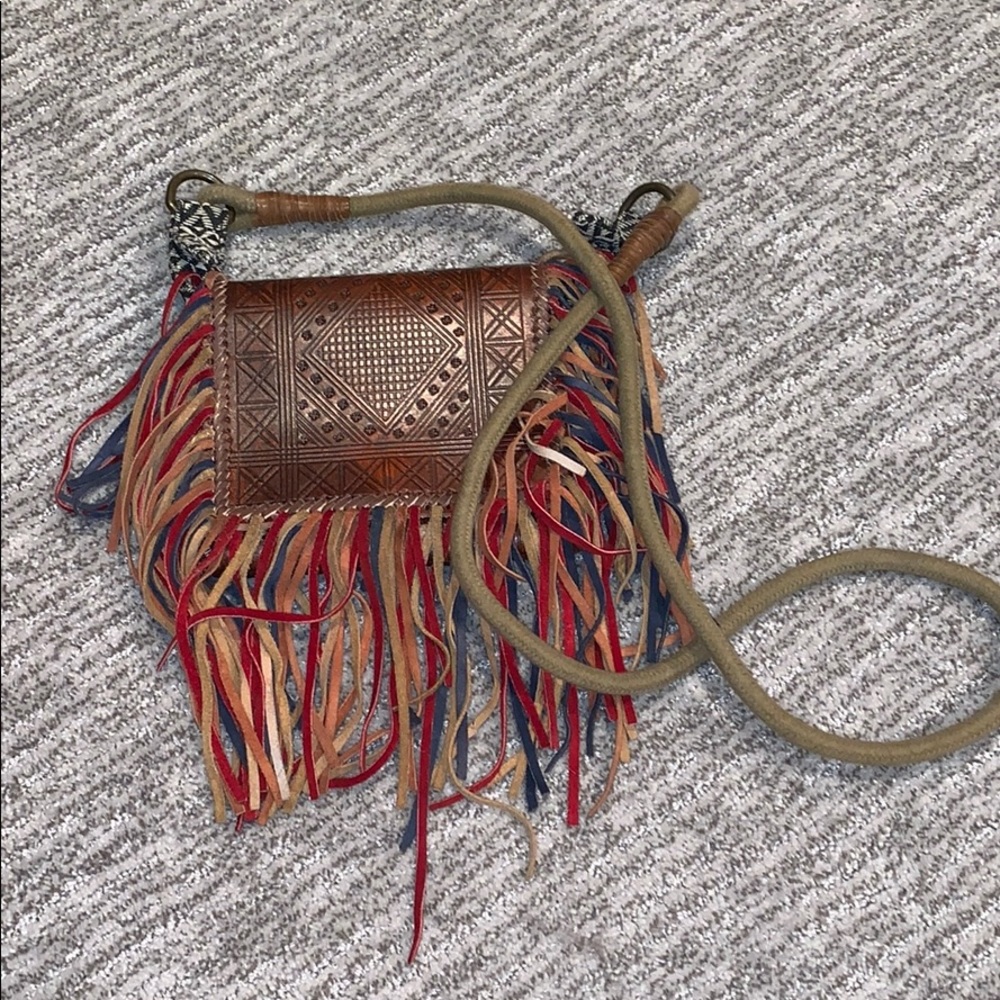 Free people leather satchel